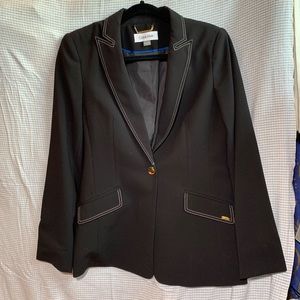 Brand New Calvin Klein Contrast Stitch Blazer